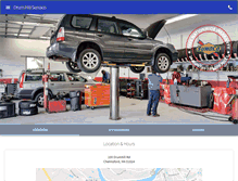 Tablet Screenshot of drumhillsunoco.com